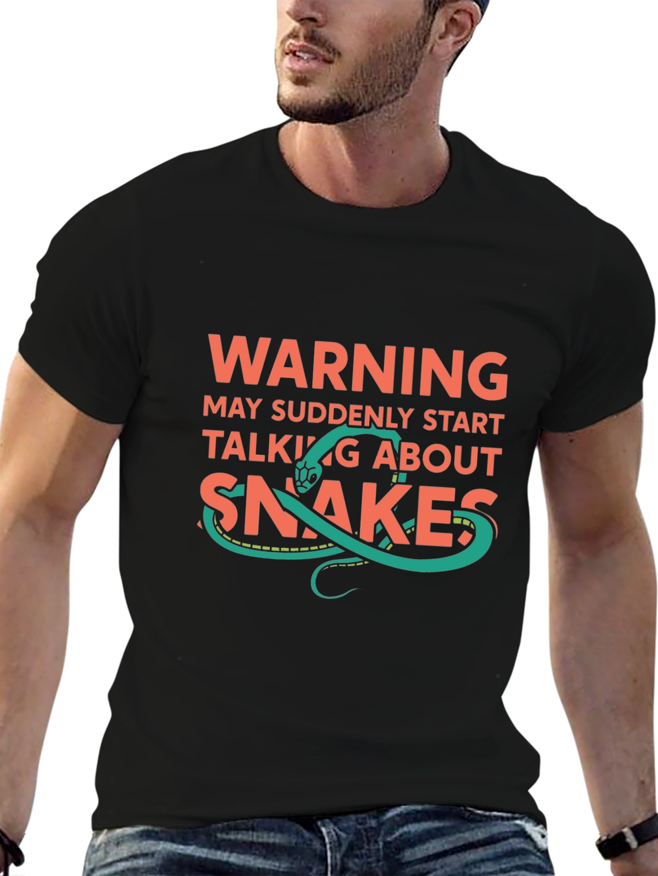 Warning: May Suddenly Start Talking About Snakes T-Shirt