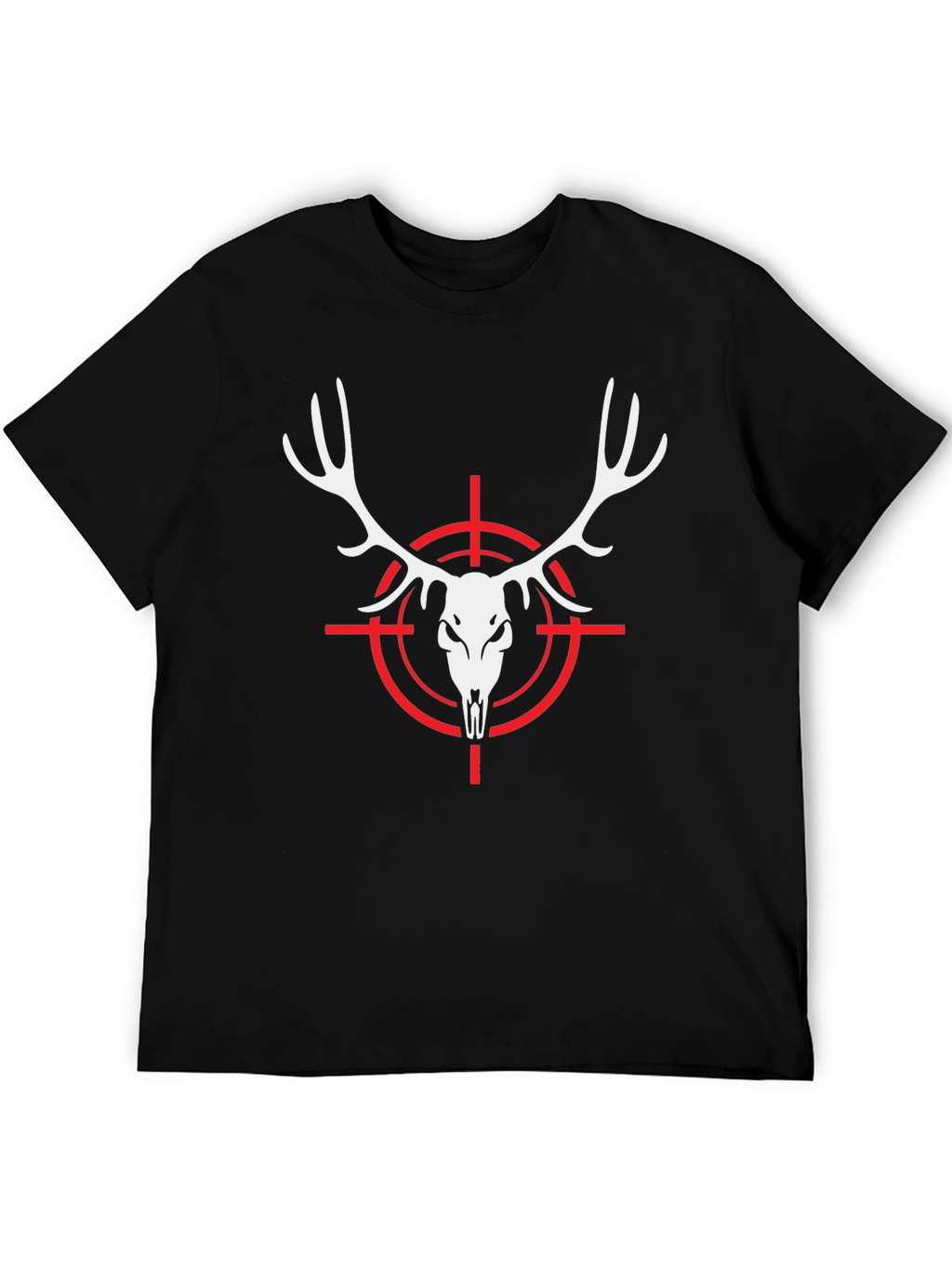 Deer Skull Target Graphic Tee - Hunting Apparel