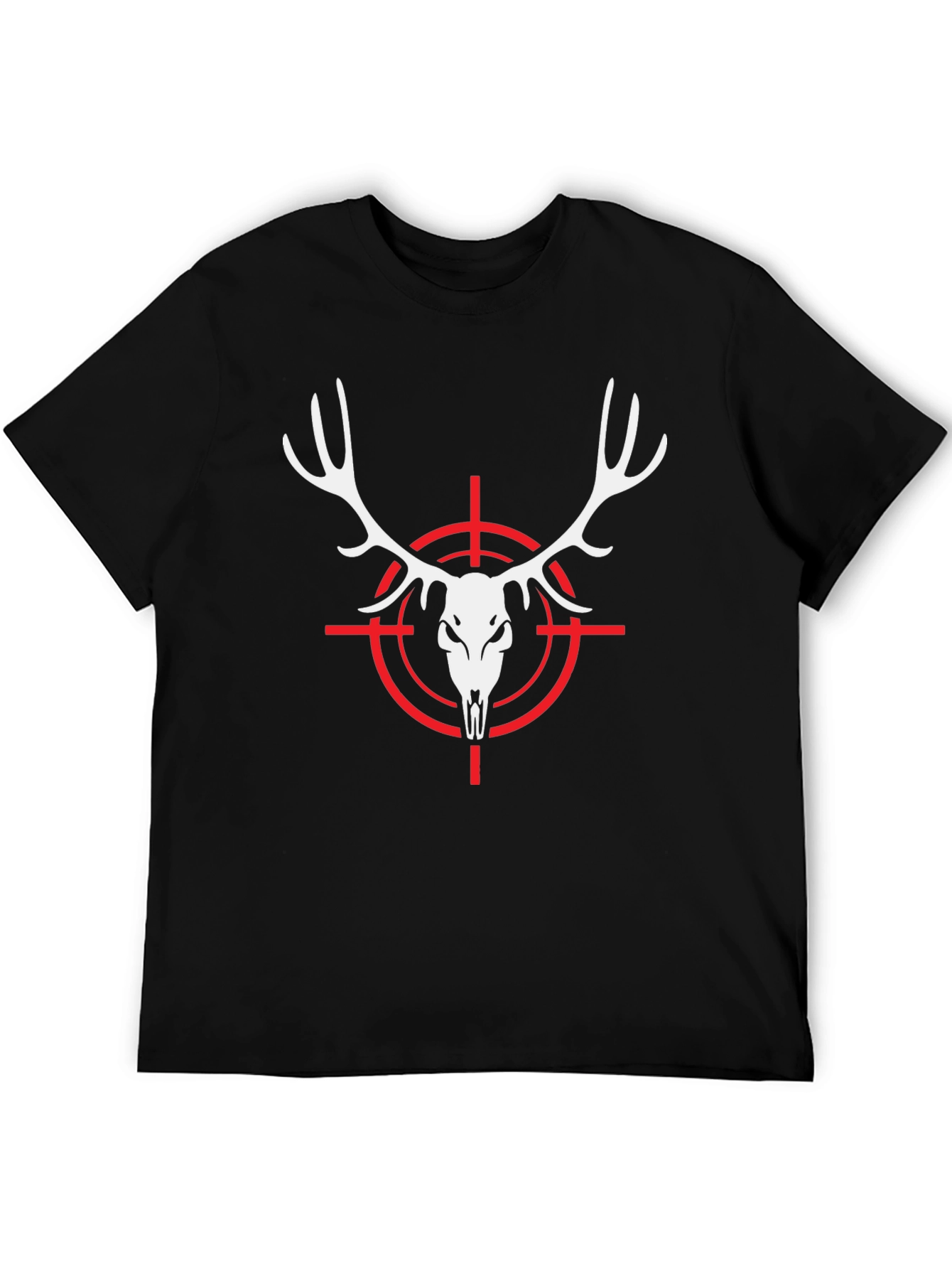Deer Skull Target Graphic Tee - Hunting Apparel