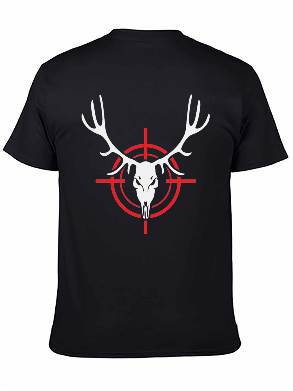 Deer Skull Target Graphic Tee - Hunting Apparel