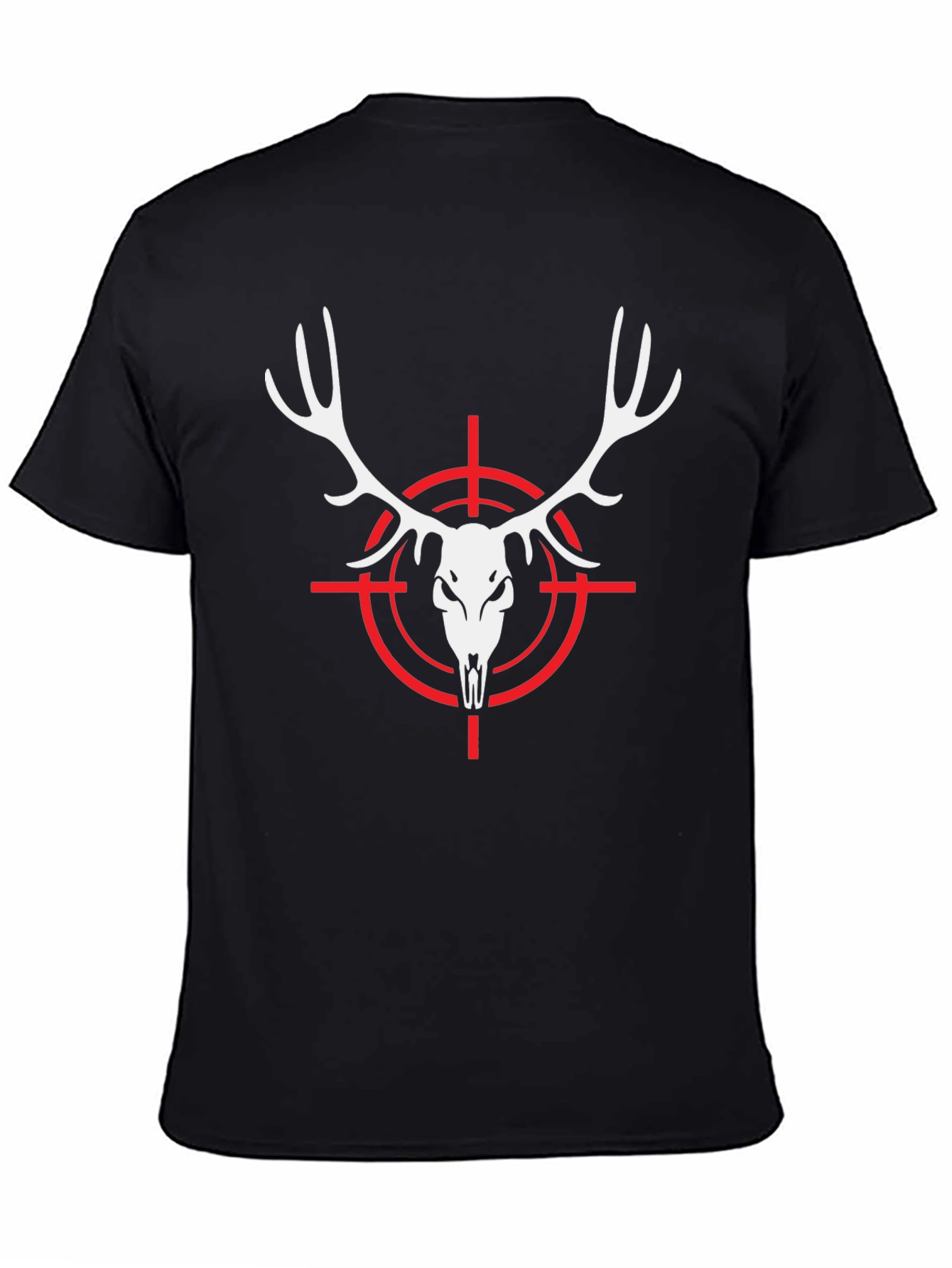 Deer Skull Target Graphic Tee - Hunting Apparel