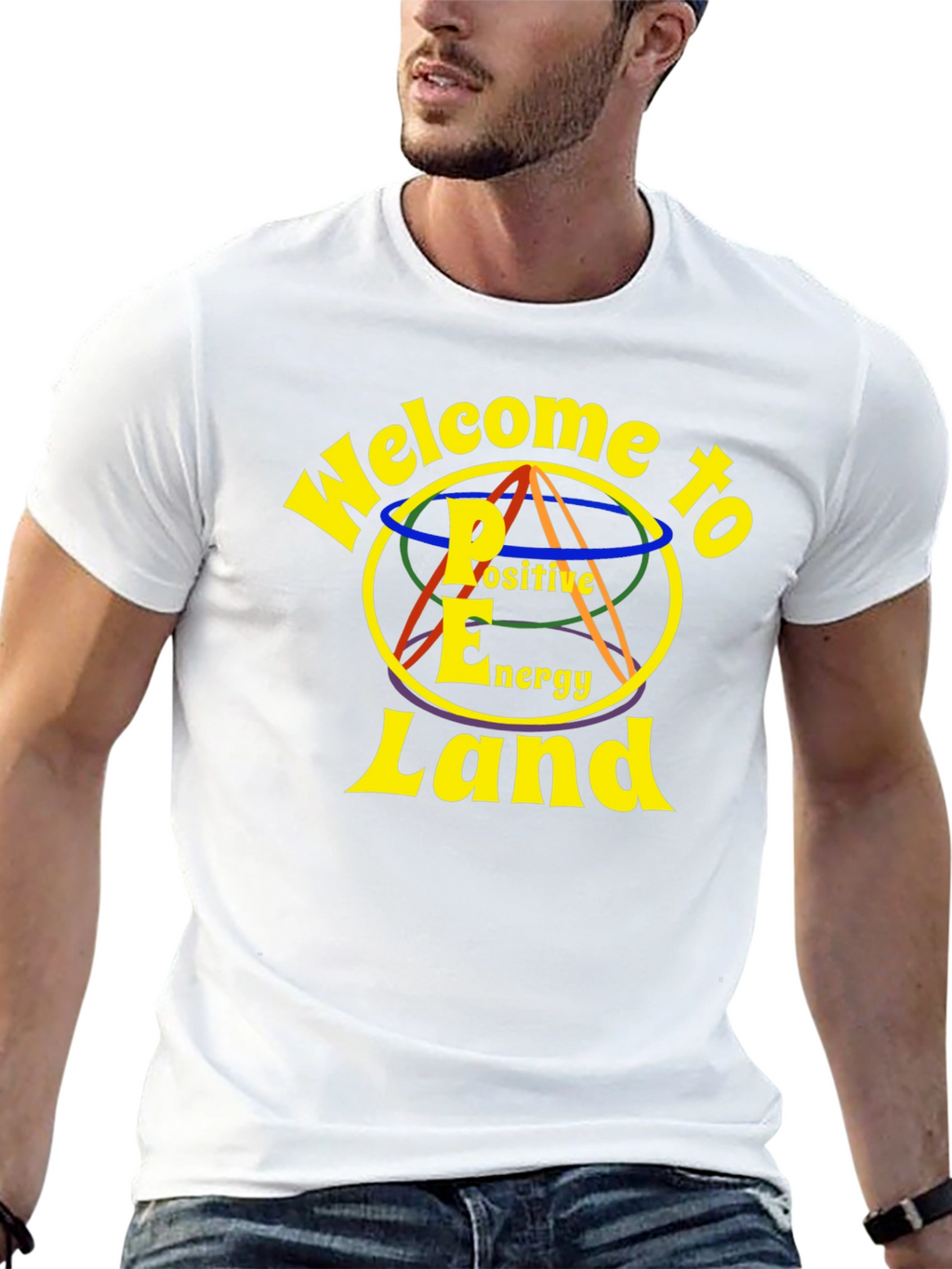 Positive Energy Land Black T-Shirt