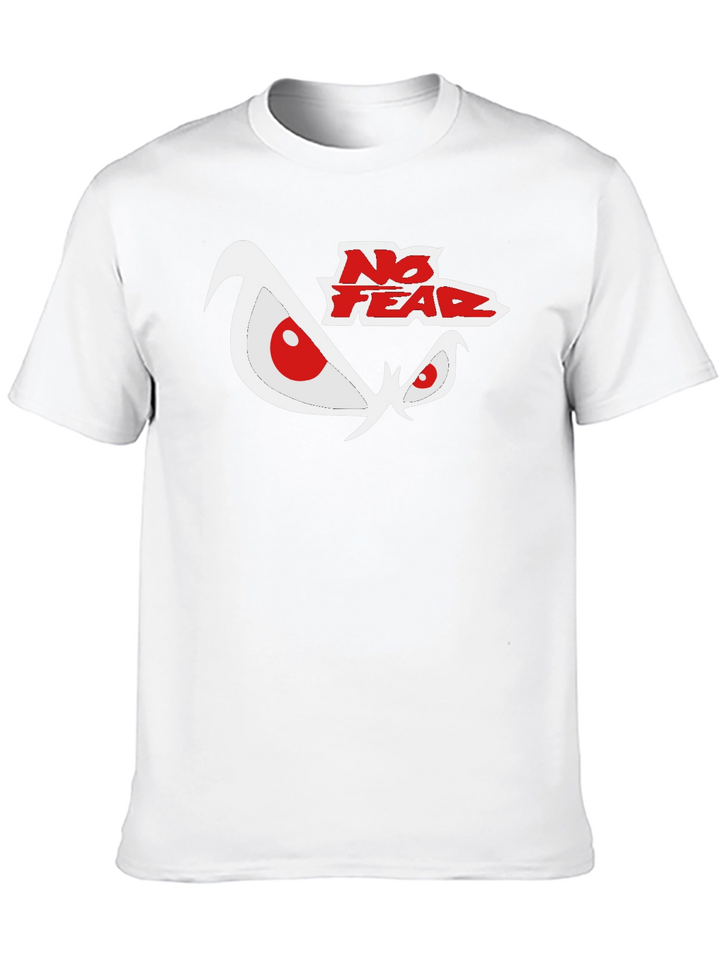 No Fear Graphic Print Black T-Shirt