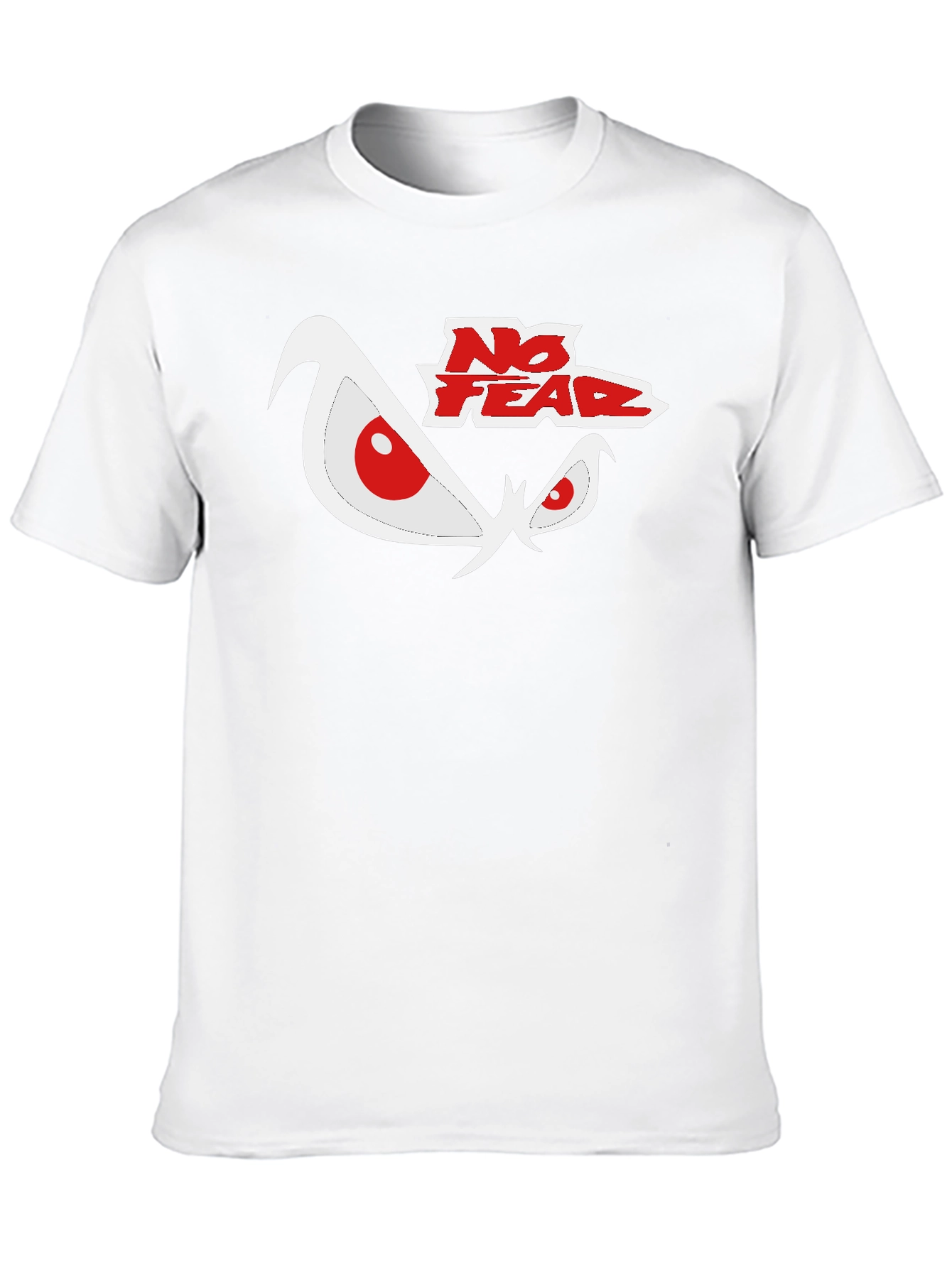 No Fear Graphic Print Black T-Shirt