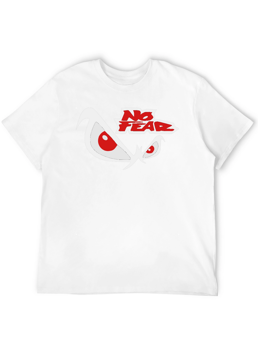 No Fear Graphic Print Black T-Shirt