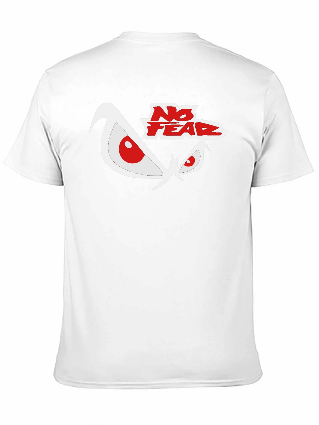 No Fear Graphic Print Black T-Shirt