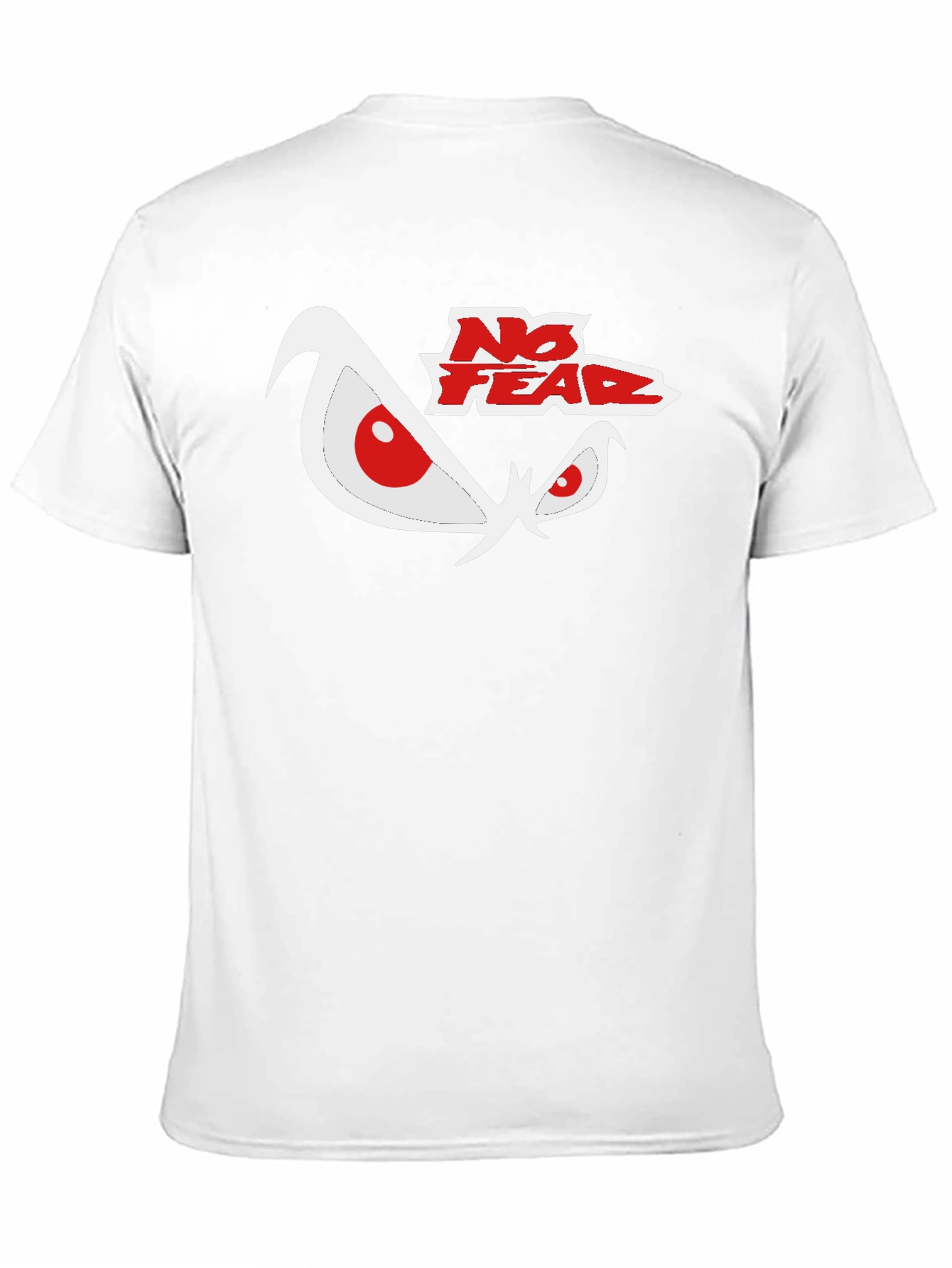 No Fear Graphic Print Black T-Shirt