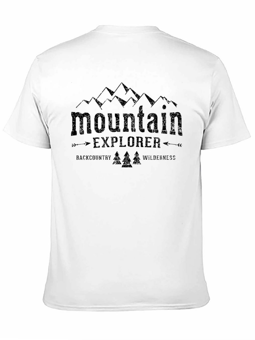 Mountain Explorer Graphic Tee - Backcountry Wilderness Shirt