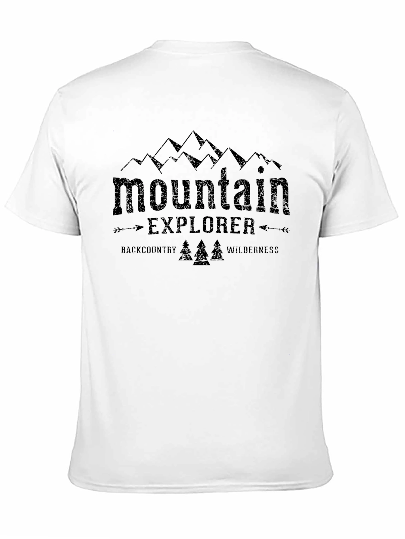 Mountain Explorer Graphic Tee - Backcountry Wilderness Shirt