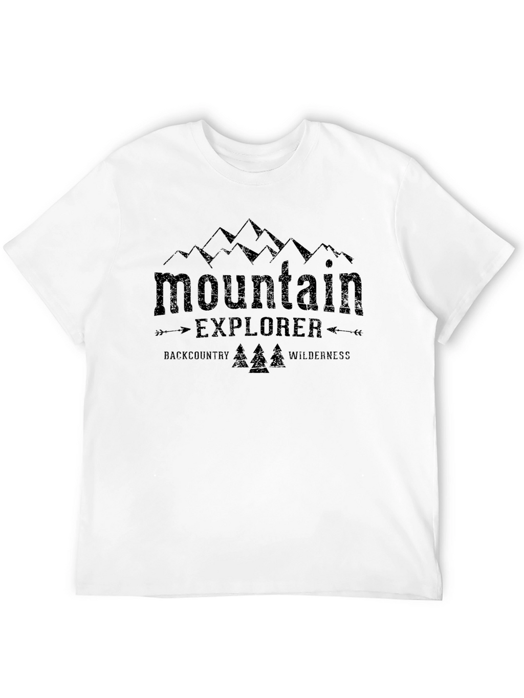 Mountain Explorer Graphic Tee - Backcountry Wilderness Shirt