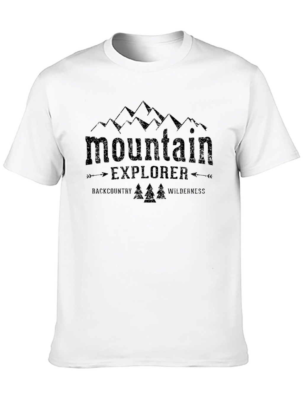 Mountain Explorer Graphic Tee - Backcountry Wilderness Shirt