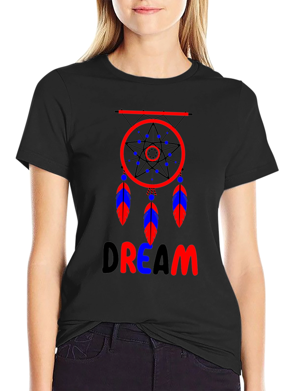 Dreamcatcher Graphic Print T-Shirt