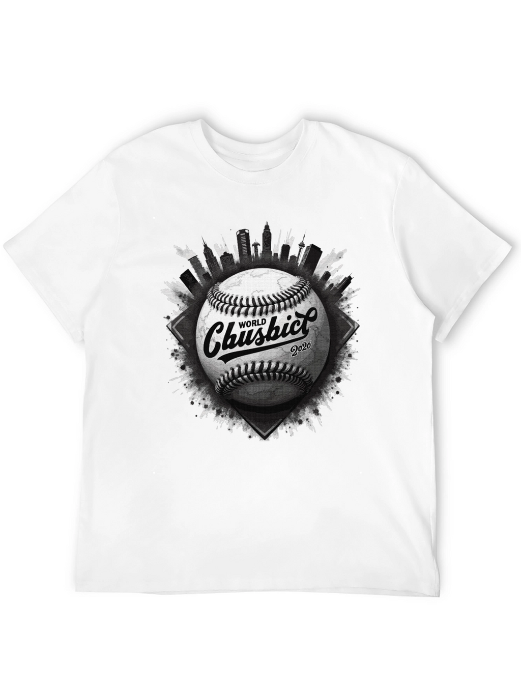 World Chushict 2026 Baseball T-Shirt