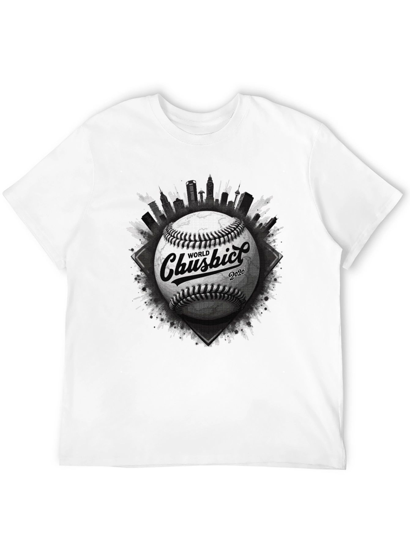 World Chushict 2026 Baseball T-Shirt