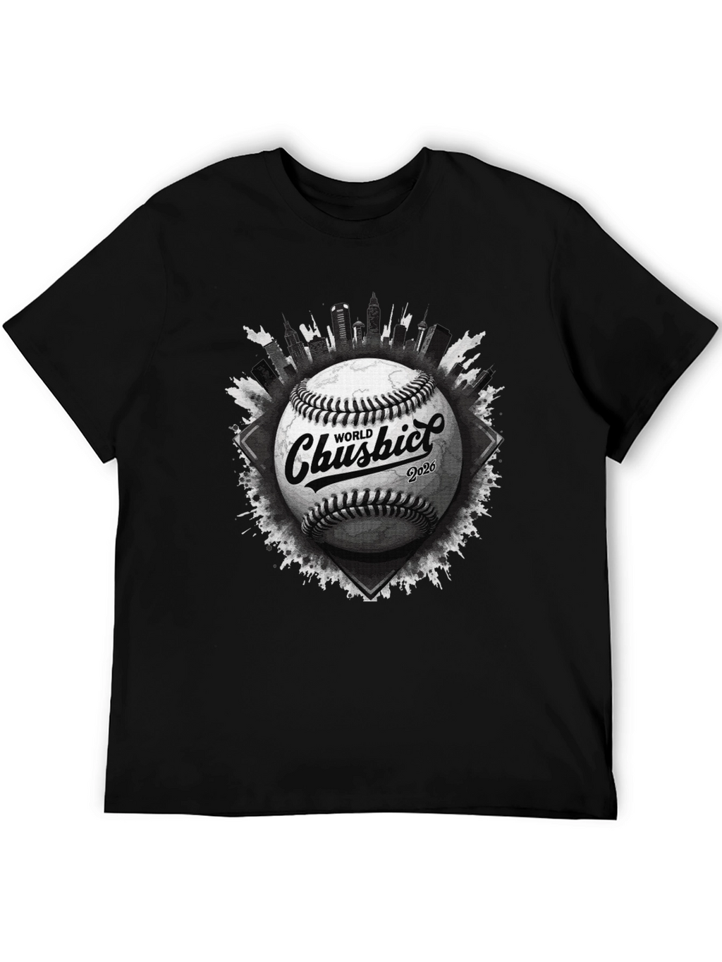 World Chushict 2026 Baseball T-Shirt