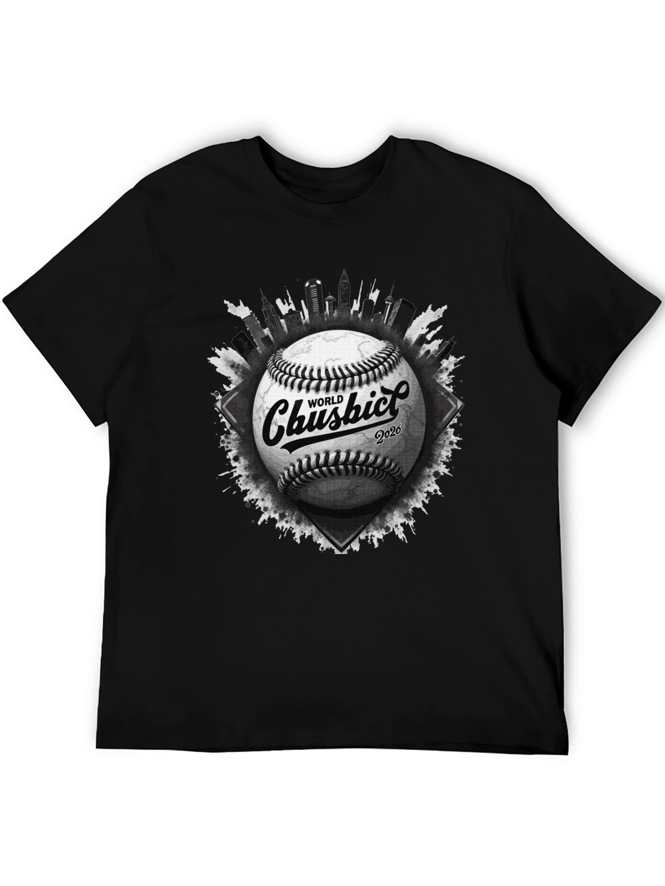 World Chushict 2026 Baseball T-Shirt