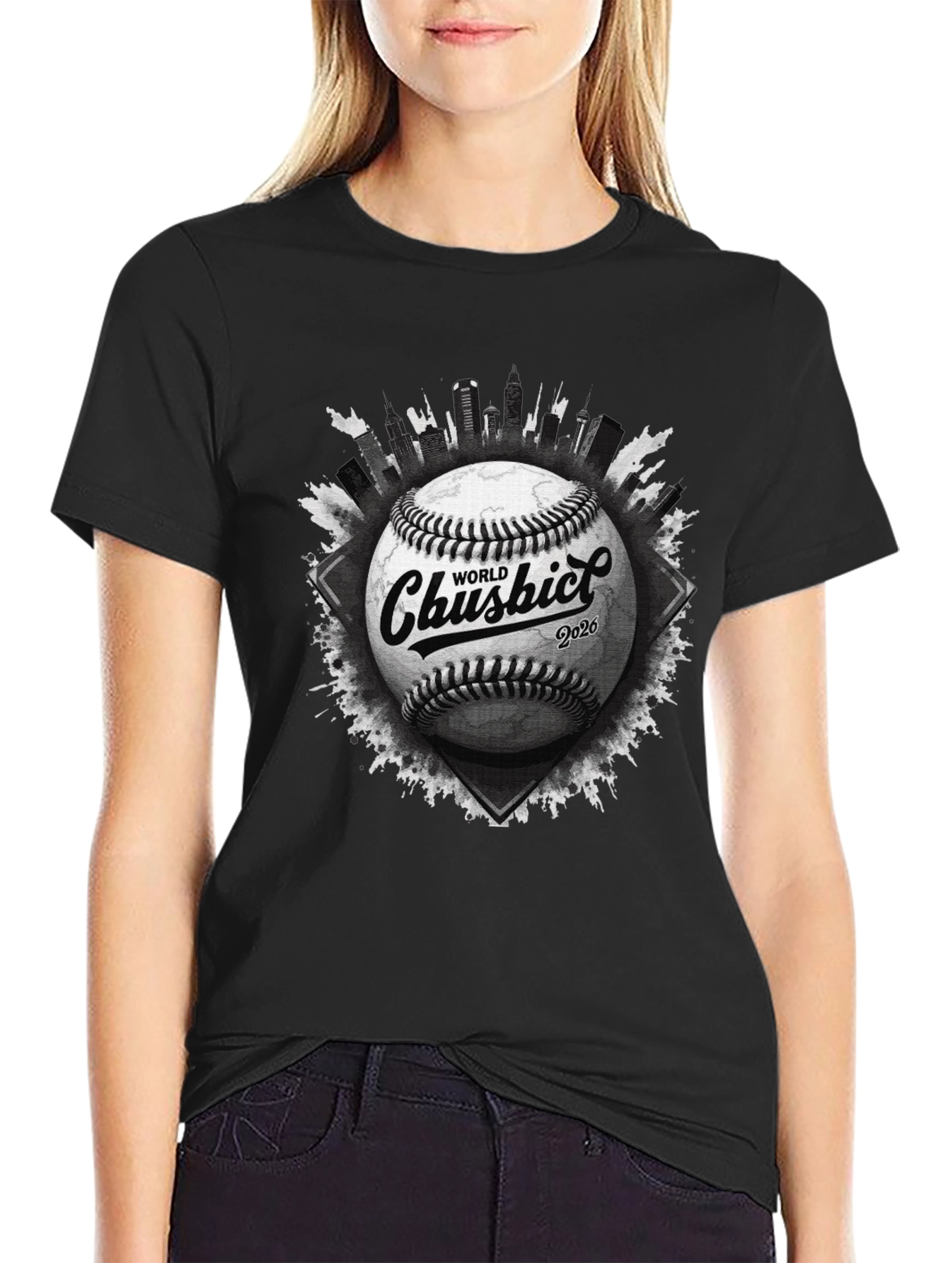 World Chushict 2026 Baseball T-Shirt
