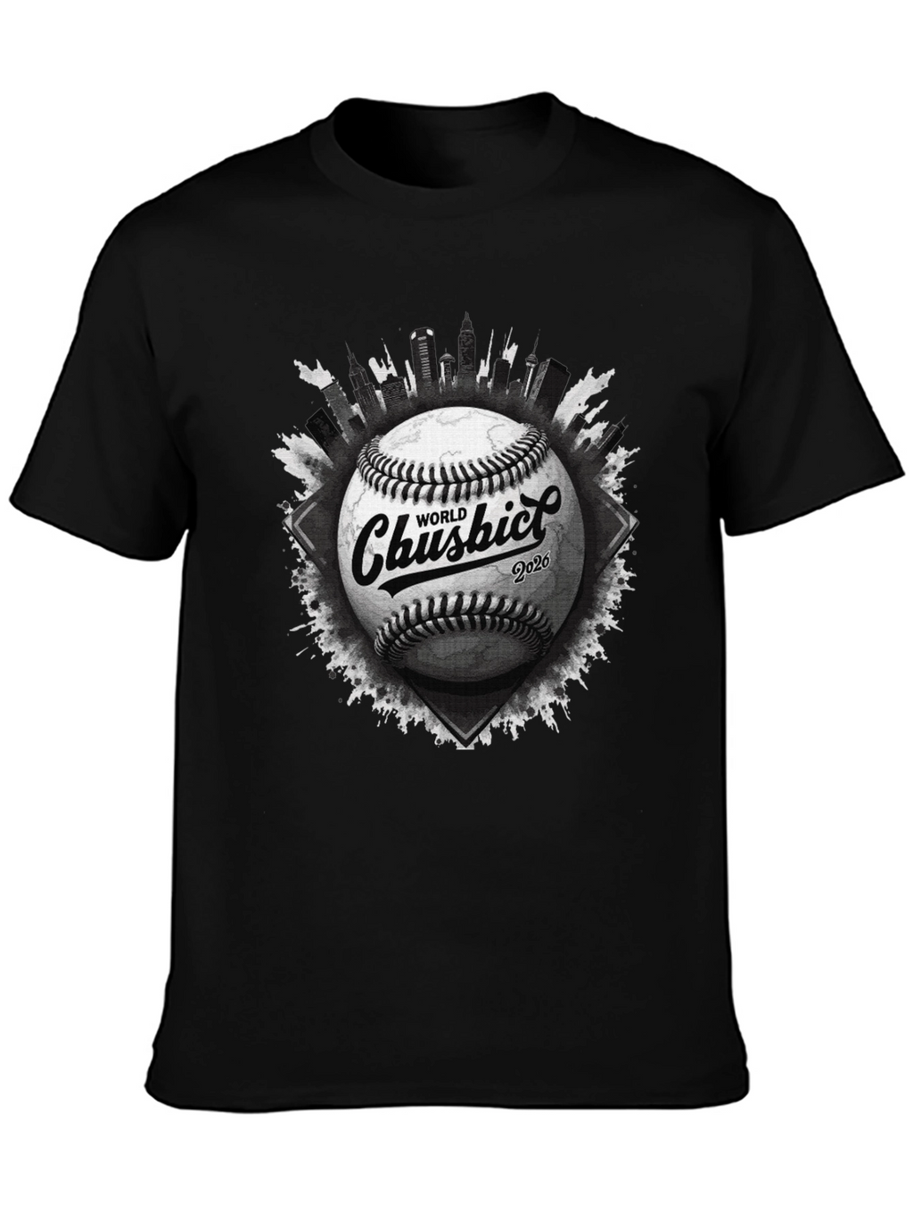 World Chushict 2026 Baseball T-Shirt