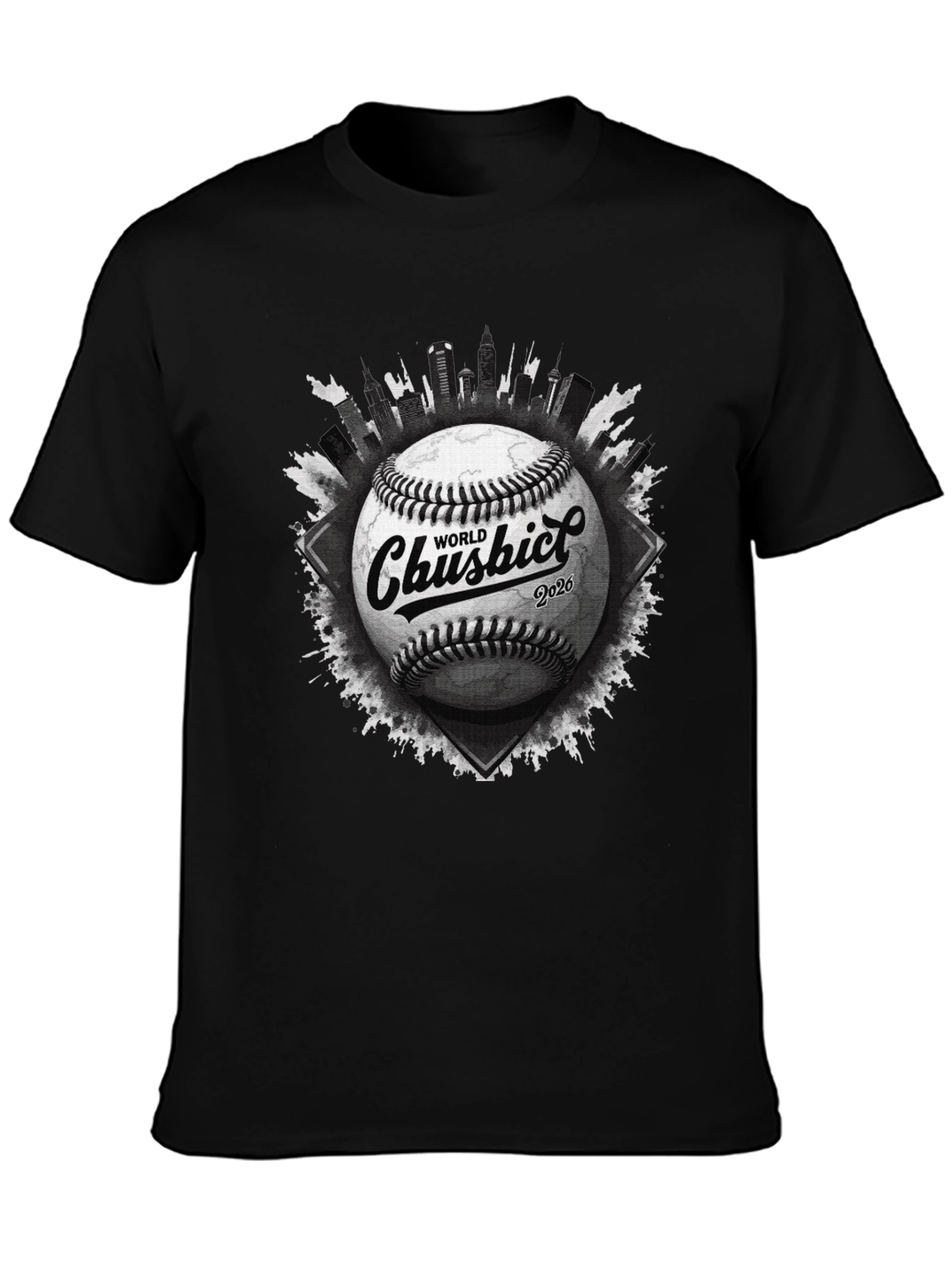 World Chushict 2026 Baseball T-Shirt