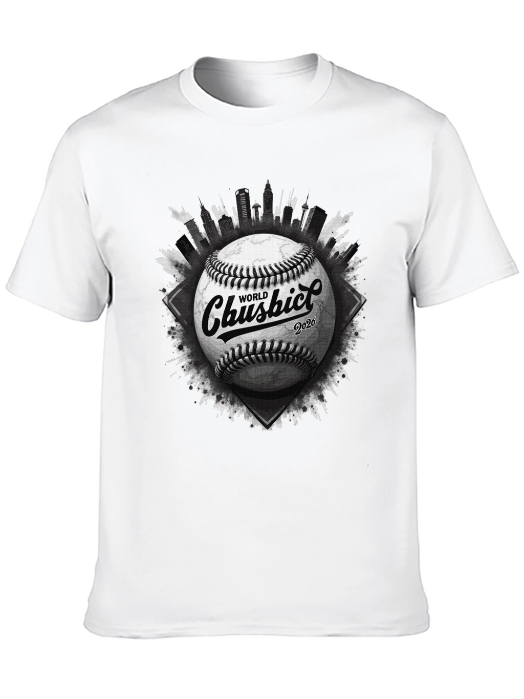 World Chushict 2026 Baseball T-Shirt