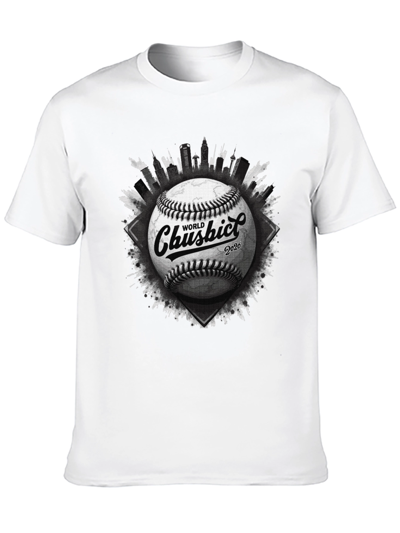 World Chushict 2026 Baseball T-Shirt