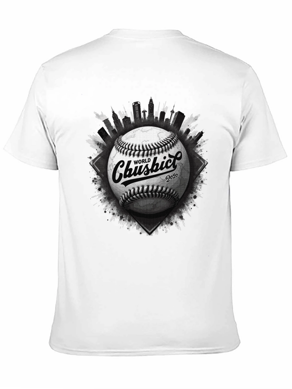 World Chushict 2026 Baseball T-Shirt