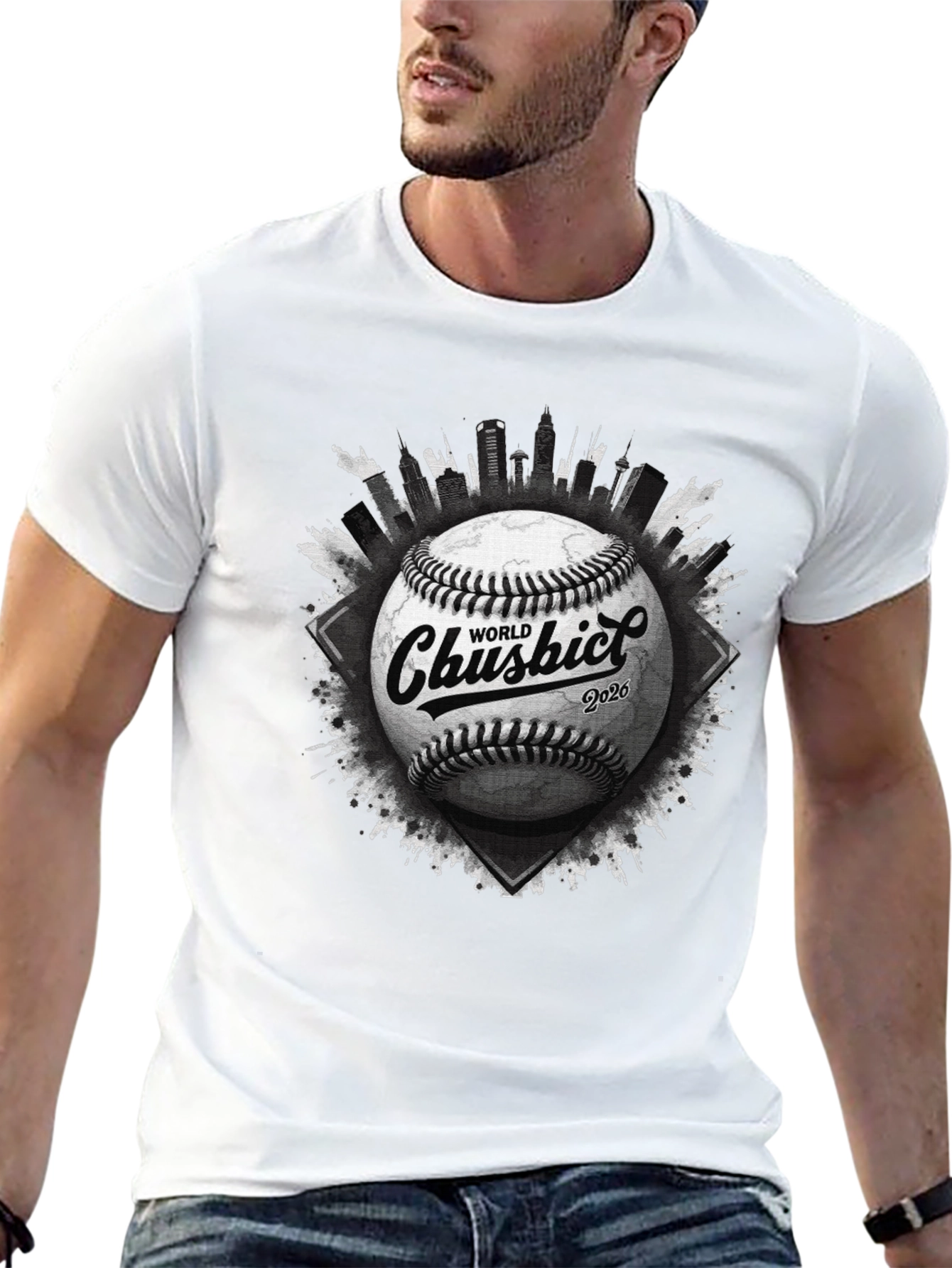 World Chushict 2026 Baseball T-Shirt