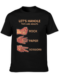 Rock Paper Scissors Adulting T-Shirt