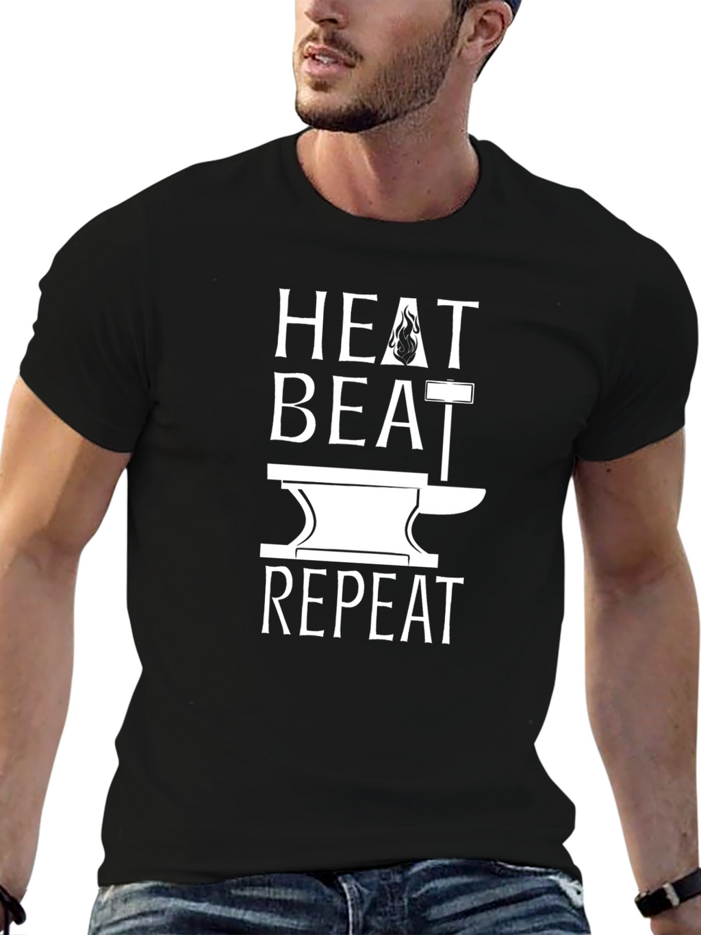 Heat Beat Repeat Blacksmith T-Shirt