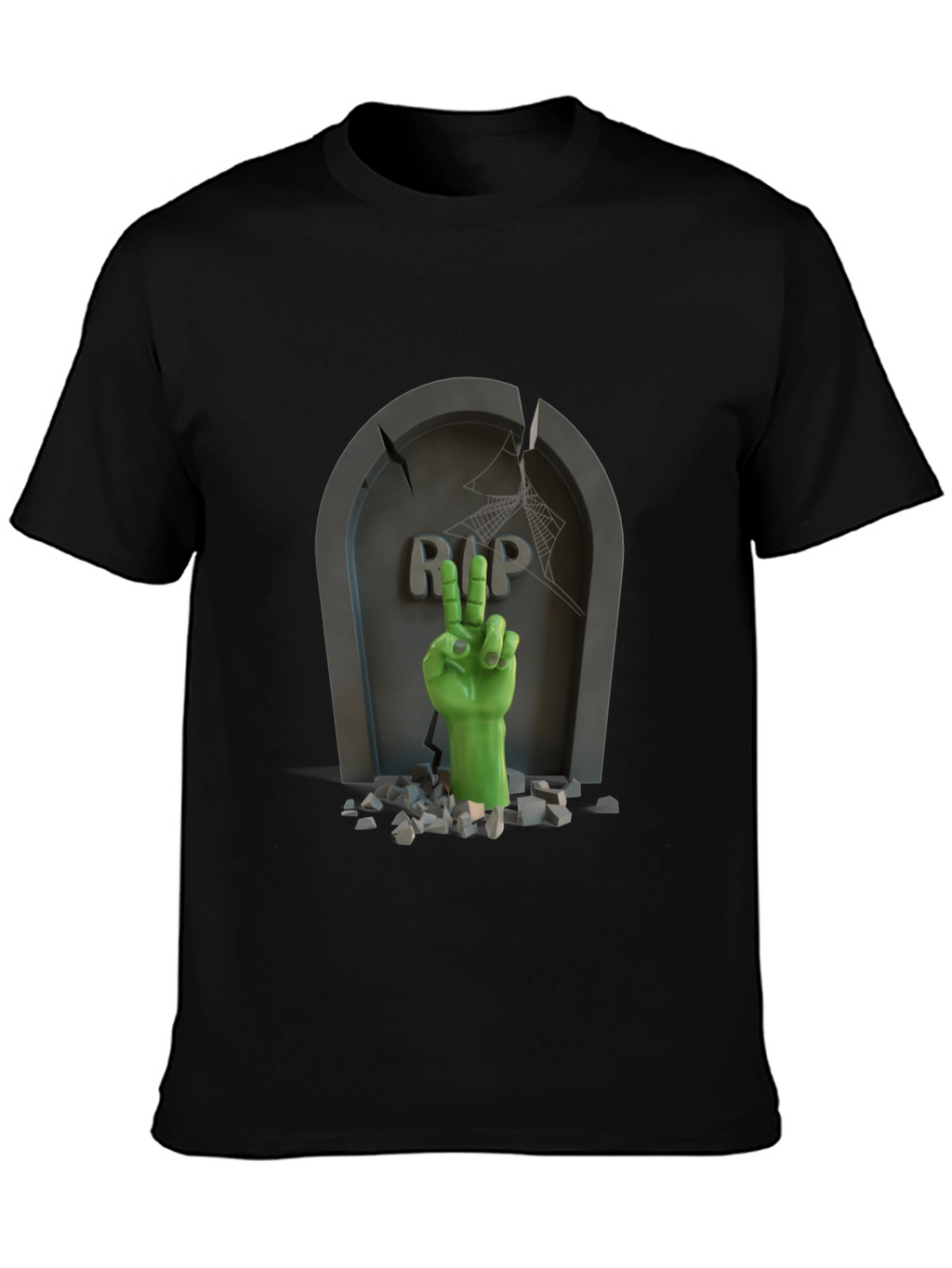 Zombie Hand RIP Tombstone T-Shirt