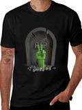 Zombie Hand RIP Tombstone T-Shirt
