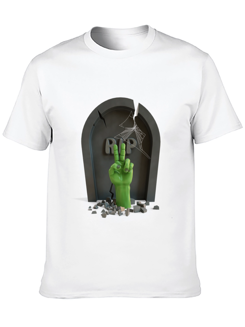 Zombie Hand RIP Tombstone T-Shirt