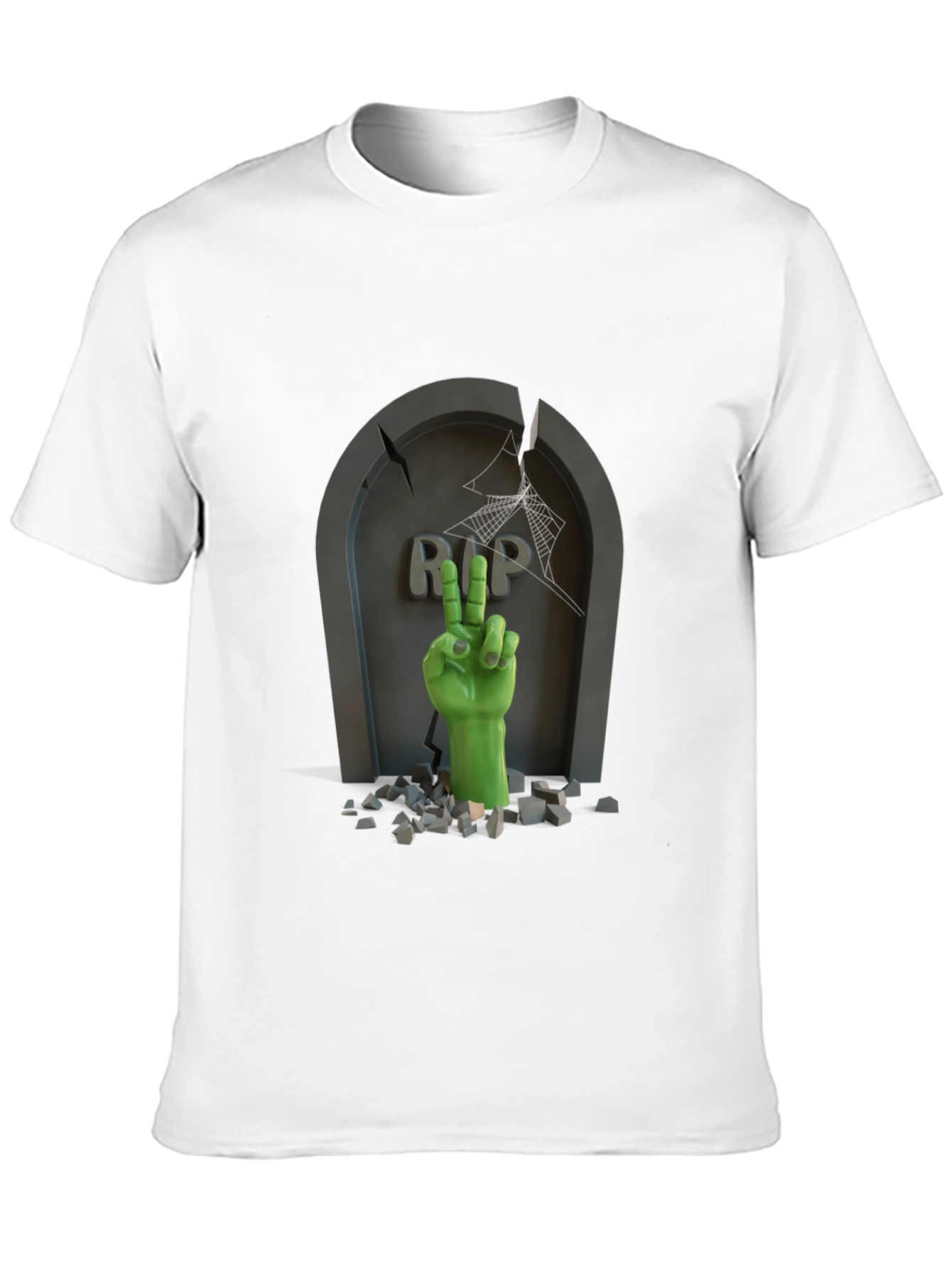 Zombie Hand RIP Tombstone T-Shirt