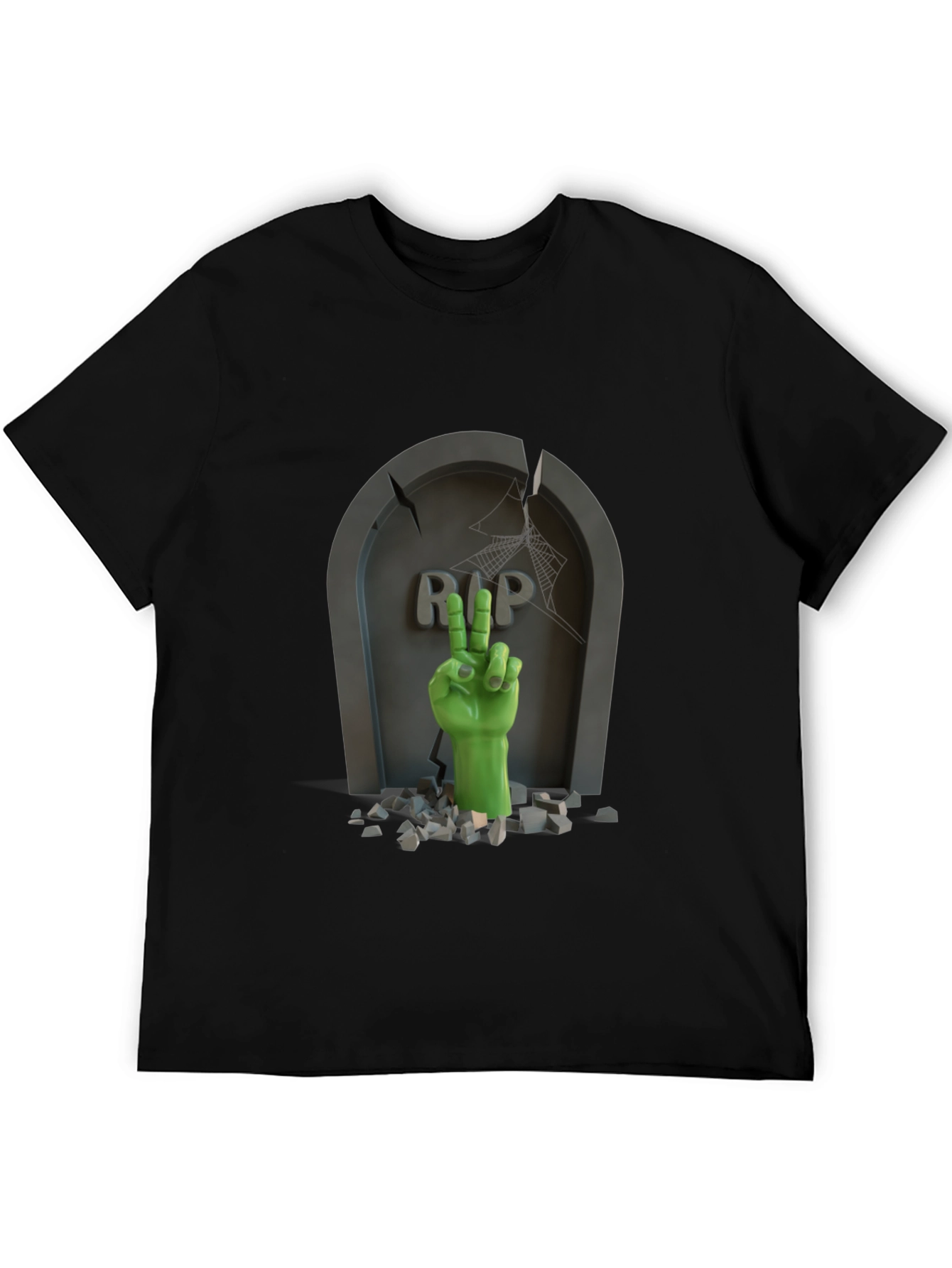 Zombie Hand RIP Tombstone T-Shirt