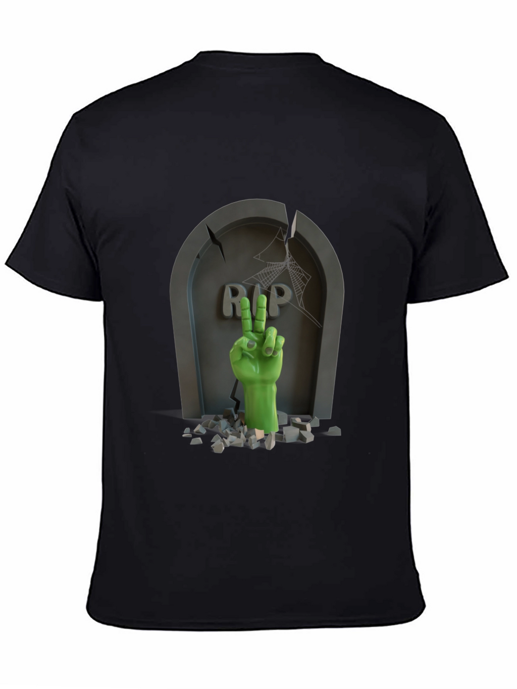 Zombie Hand RIP Tombstone T-Shirt