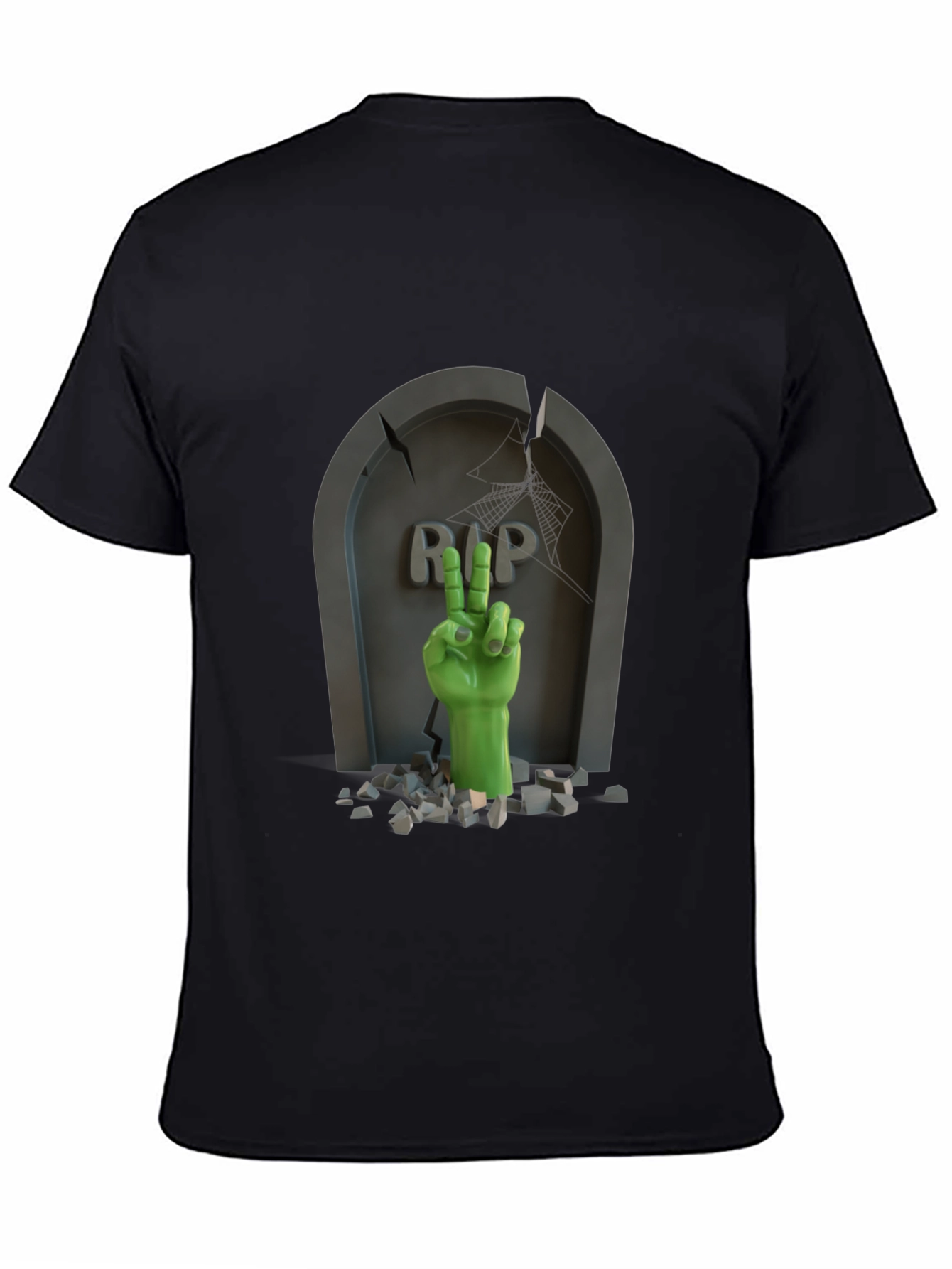 Zombie Hand RIP Tombstone T-Shirt