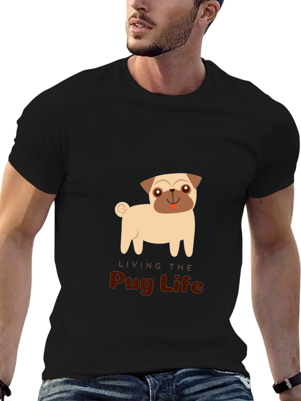 Living The Pug Life T-Shirt