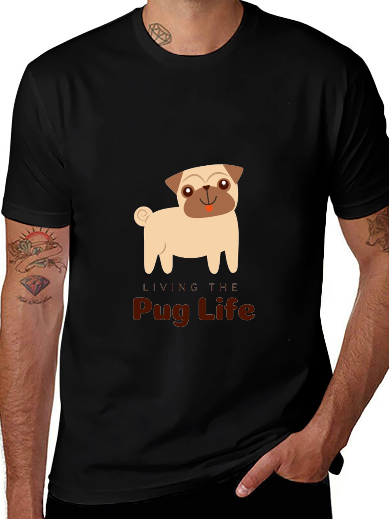 Living The Pug Life T-Shirt