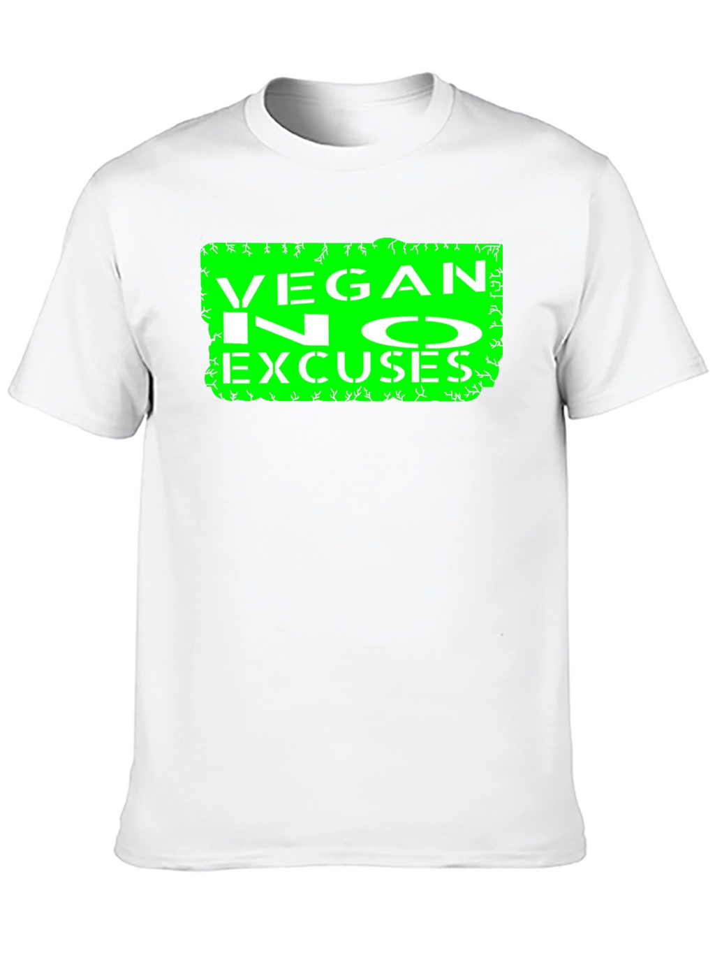 Vegan No Excuses Graphic Tee - Black