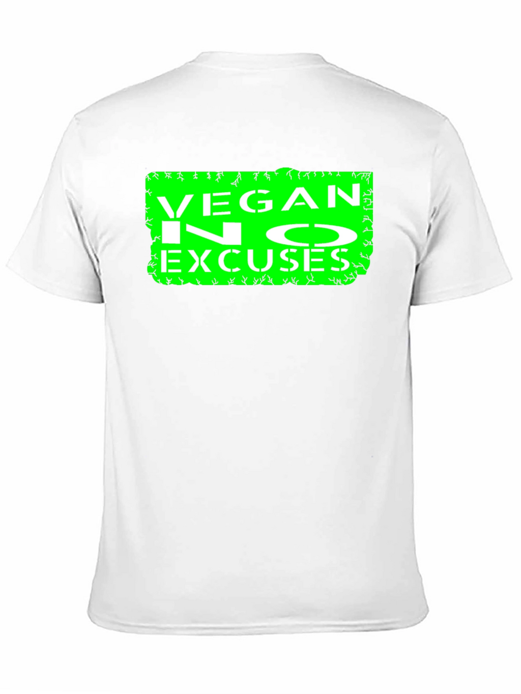 Vegan No Excuses Graphic Tee - Black