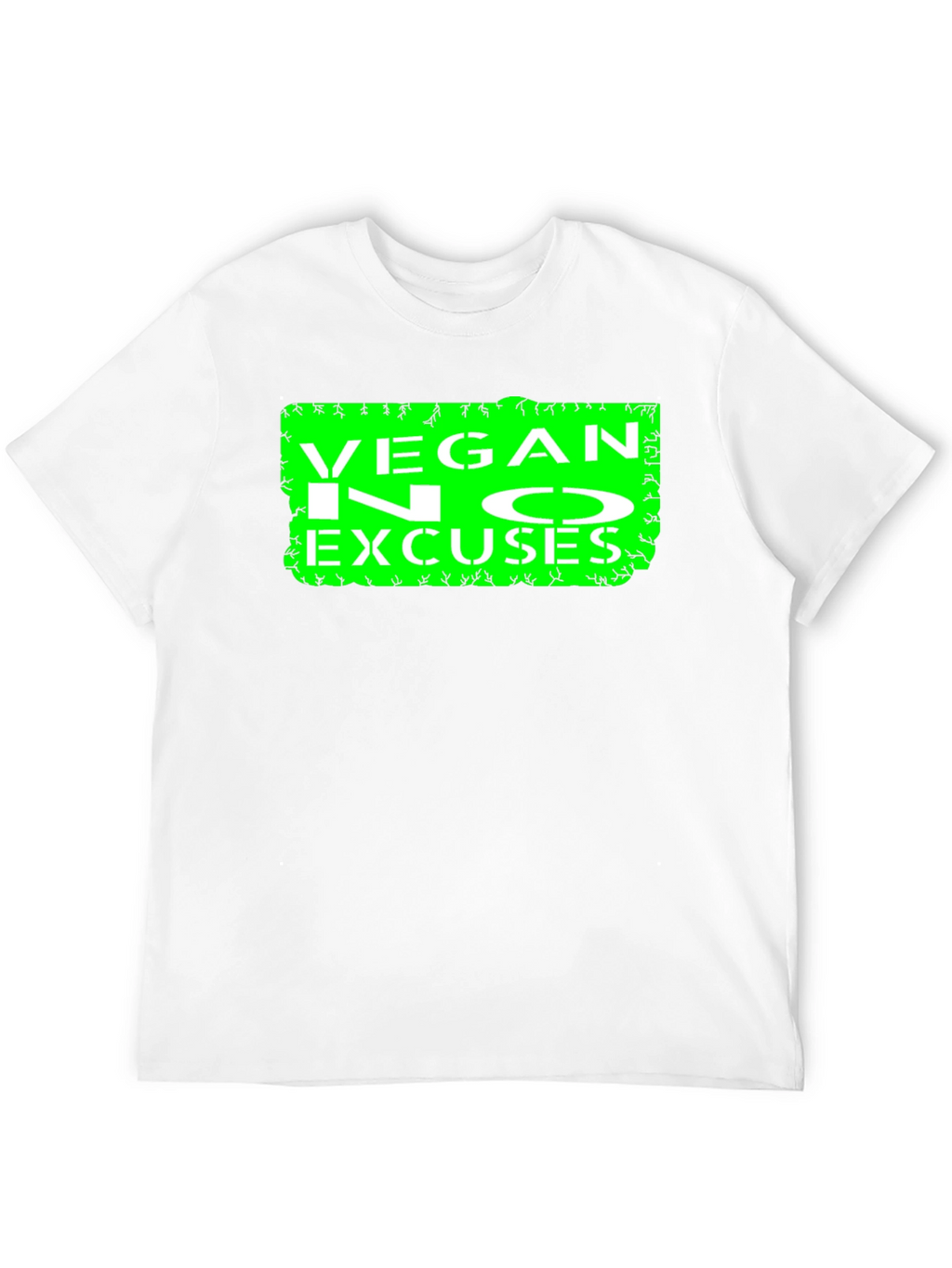 Vegan No Excuses Graphic Tee - Black