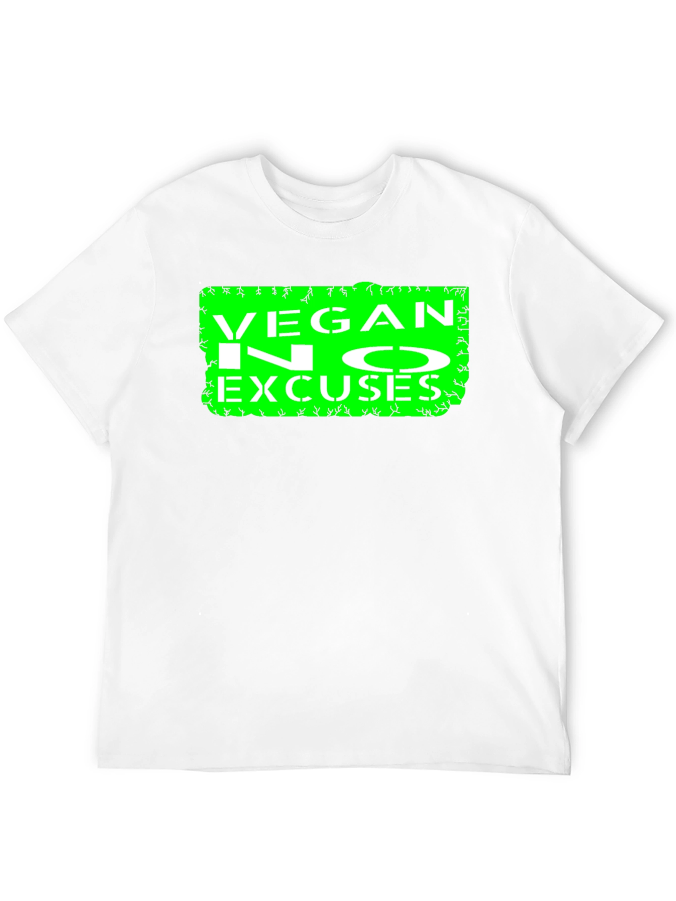 Vegan No Excuses Graphic Tee - Black
