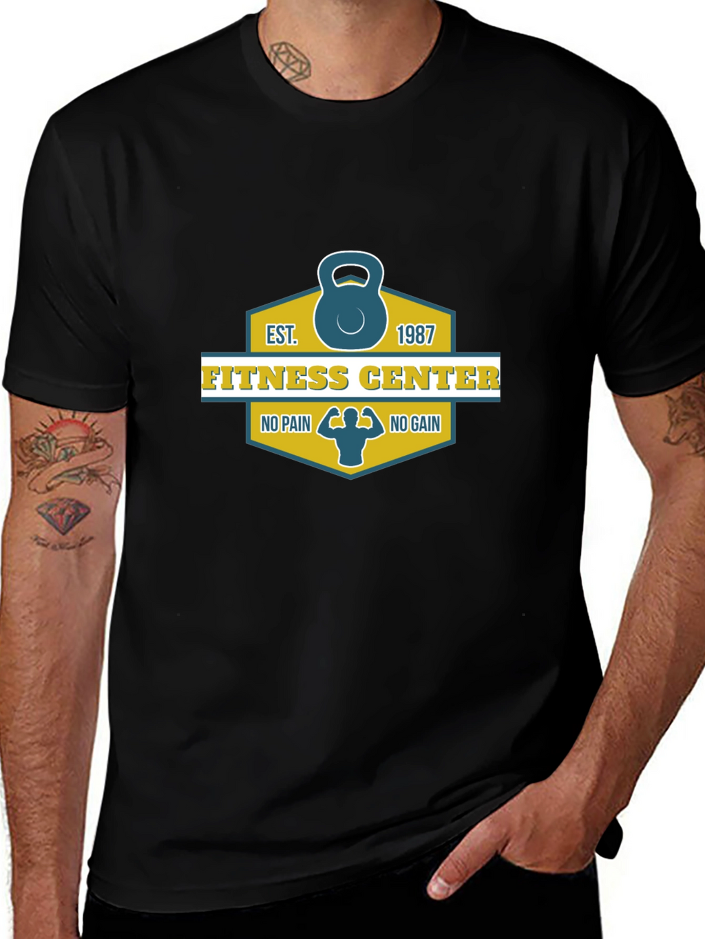 Fitness Center Est. 1987 Gym T-Shirt
