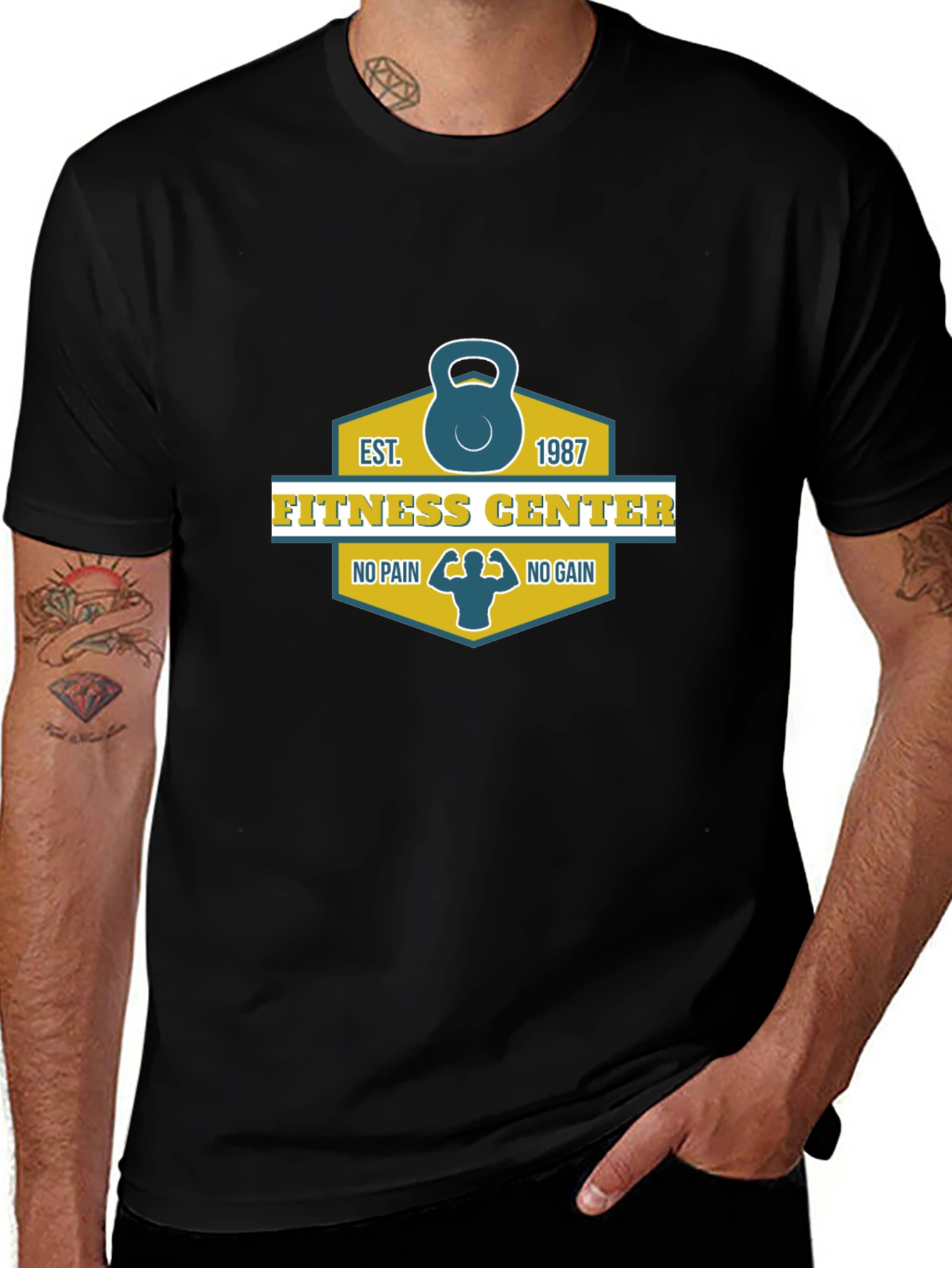 Fitness Center Est. 1987 Gym T-Shirt