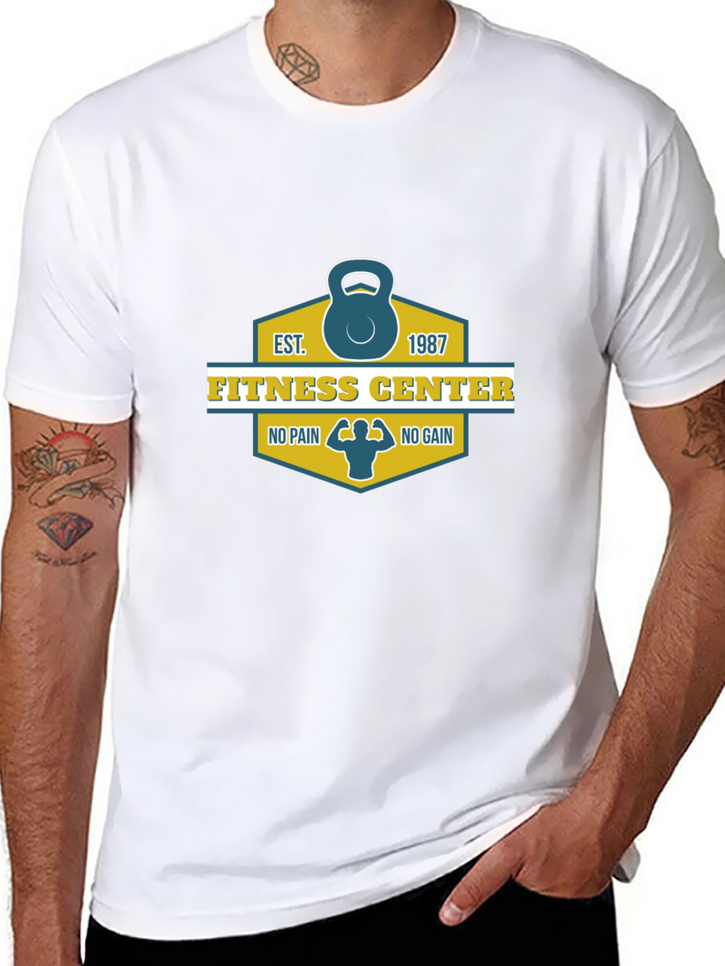 Fitness Center Est. 1987 Gym T-Shirt
