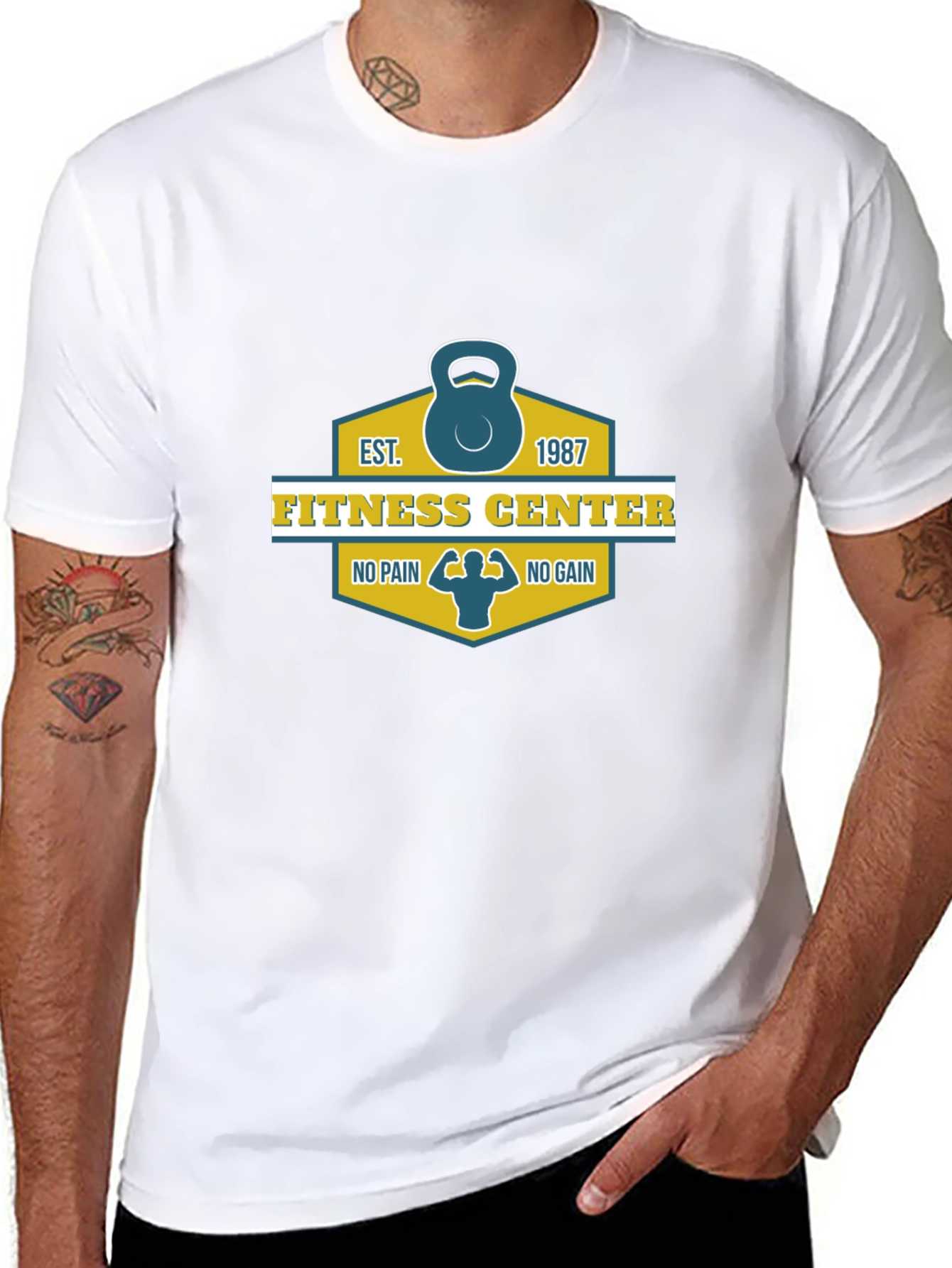 Fitness Center Est. 1987 Gym T-Shirt