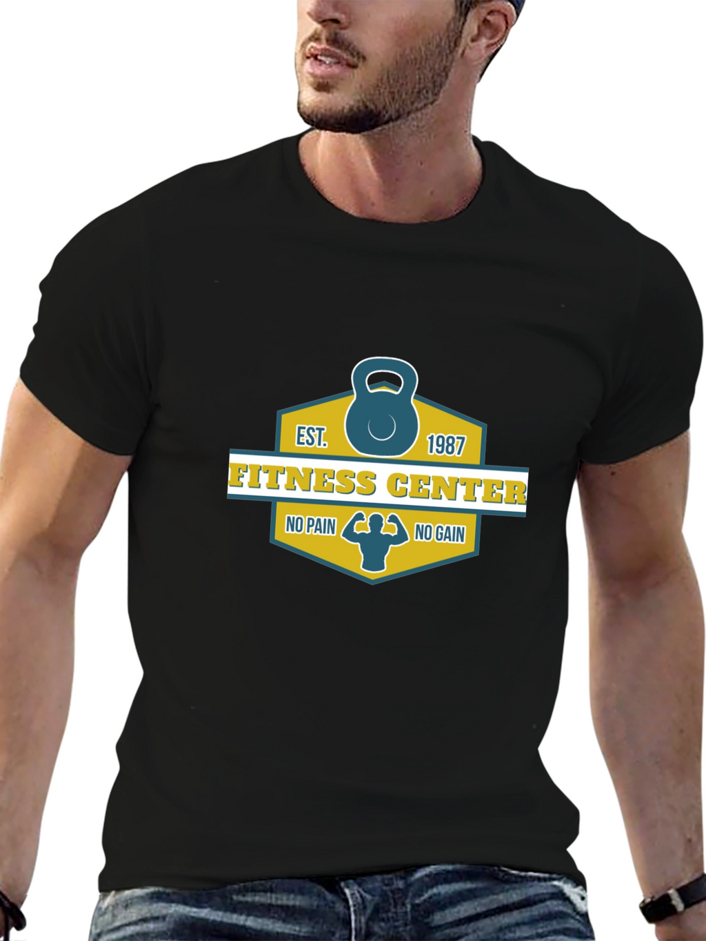 Fitness Center Est. 1987 Gym T-Shirt