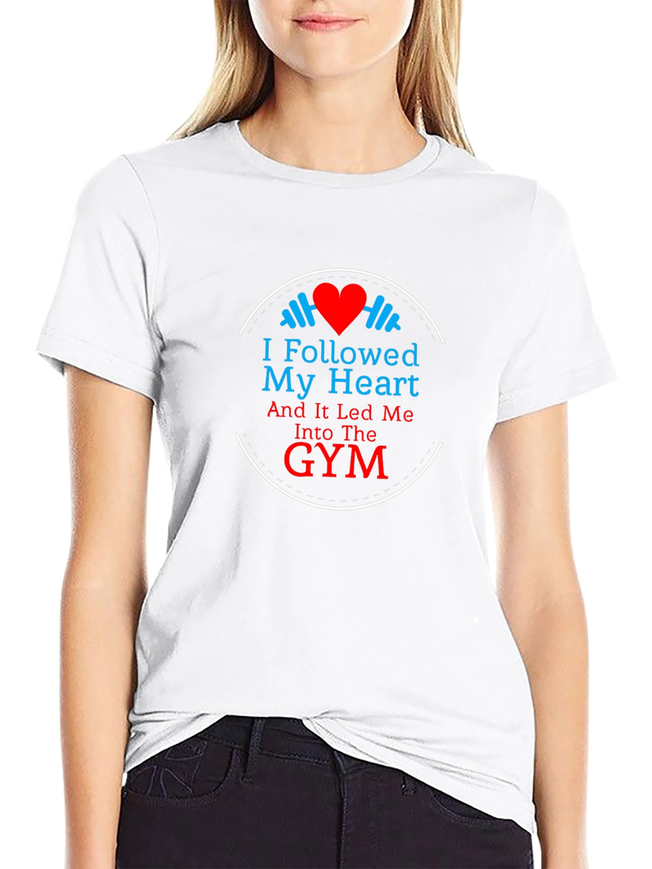 Follow Your Heart Gym T-Shirt