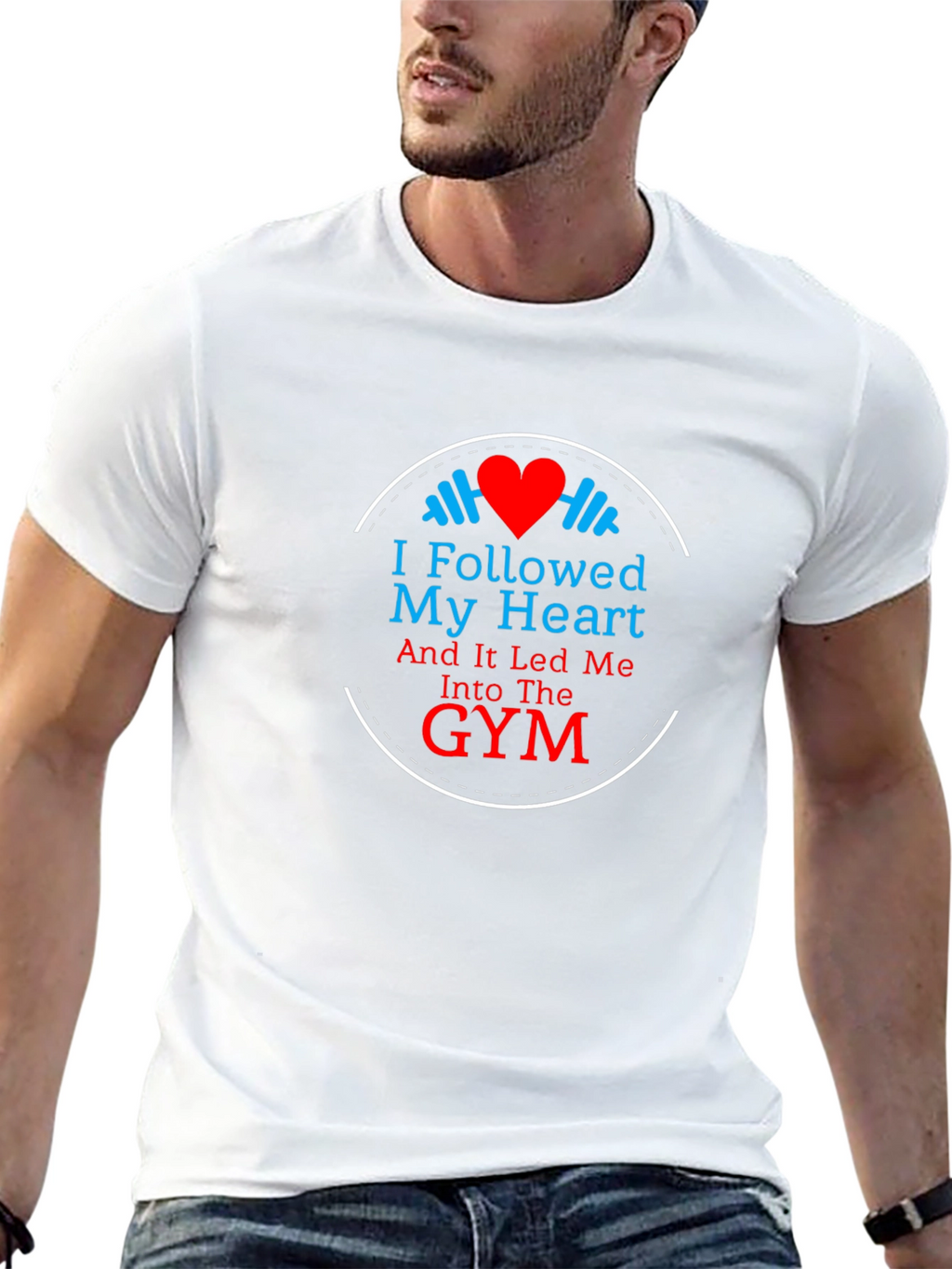 Follow Your Heart Gym T-Shirt