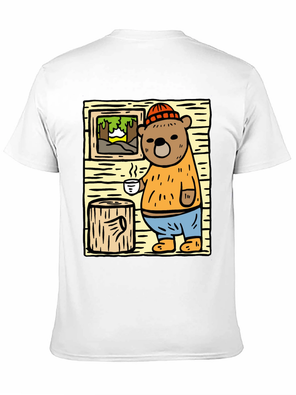 Cozy Cabin Bear T-Shirt